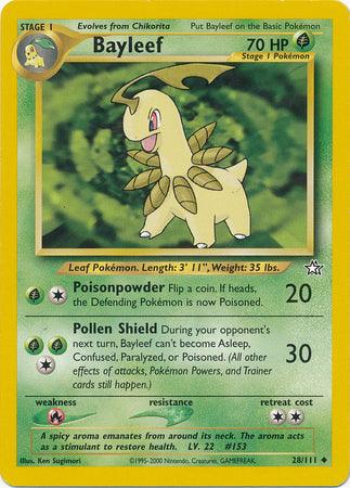 Bayleef (28/111) [Neo Genesis Unlimited] - Doe's Cards