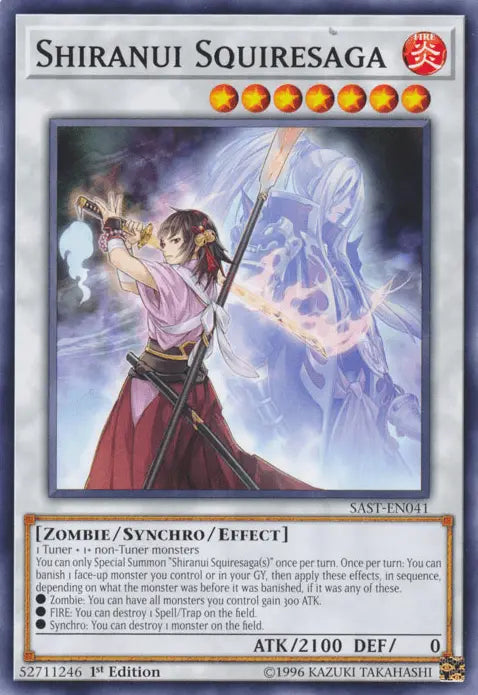 Shiranui Squiresaga [SAST-EN041] Common - Doe's Cards