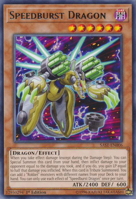 Speedburst Dragon [SAST-EN006] Rare - Doe's Cards