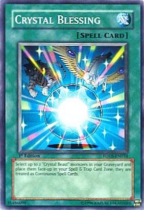 Crystal Blessing [FOTB-EN034] Common - Doe's Cards