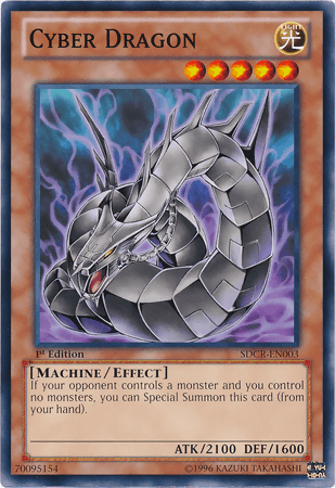 Cyber Dragon (Black) [SDCR-EN003] Common - Doe's Cards