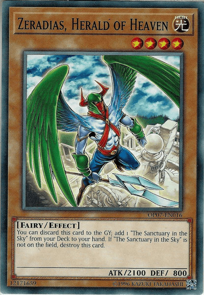 Zeradias, Herald of Heaven [OP07-EN016] Common - Doe's Cards