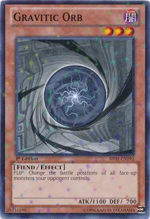 Gravitic Orb [BP01-EN192] Starfoil Rare - Doe's Cards