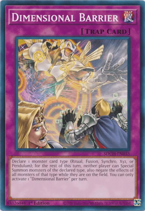 Dimensional Barrier [SDCH-EN035] Common - Doe's Cards