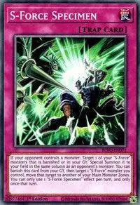 S-Force Specimen [BLVO-EN071] Common - Doe's Cards