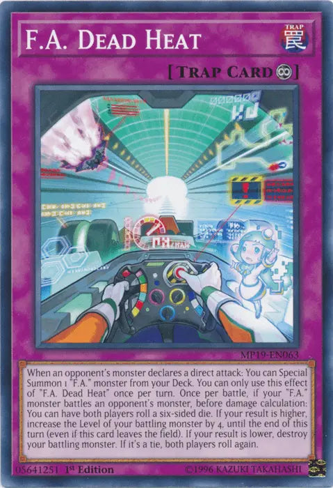F.A. Dead Heat [MP19-EN063] Common - Doe's Cards