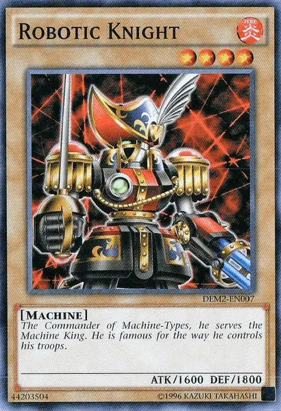 Robotic Knight [DEM2-EN007] Common - Doe's Cards