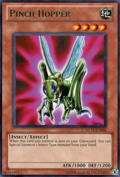 Pinch Hopper (Green) [DL13-EN006] Rare - Doe's Cards