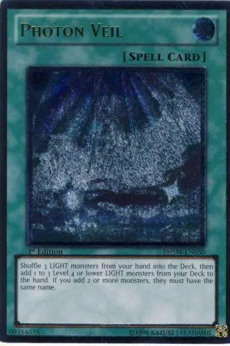 Photon Veil [PHSW-EN050] Ultimate Rare - Doe's Cards