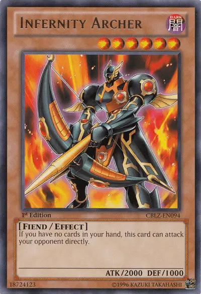 Infernity Archer [CBLZ-EN094] Rare - Doe's Cards