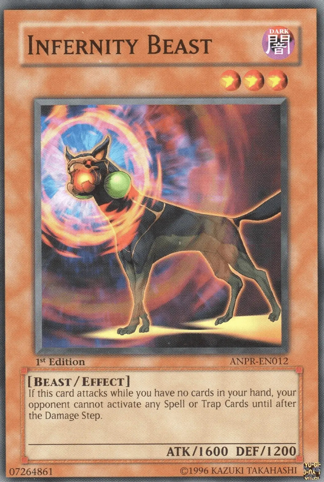 Infernity Beast [ANPR-EN012] Common - Doe's Cards