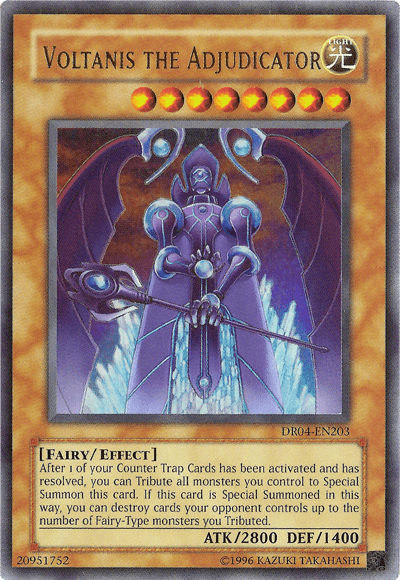 Voltanis the Adjudicator [DR04-EN203] Ultra Rare - Doe's Cards