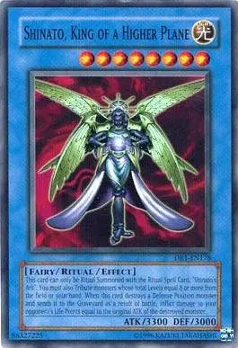 Shinato, King of a Higher Plane [DR1-EN178] Super Rare - Doe's Cards