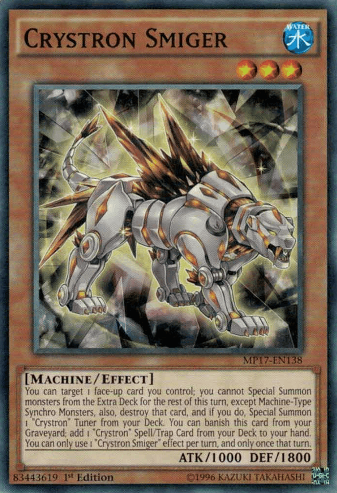 Crystron Smiger [MP17-EN138] Common - Doe's Cards