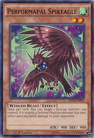 Performapal Spikeagle [SECE-EN004] Common - Doe's Cards