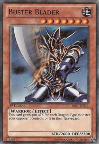 Buster Blader [BP01-EN117] Starfoil Rare - Doe's Cards