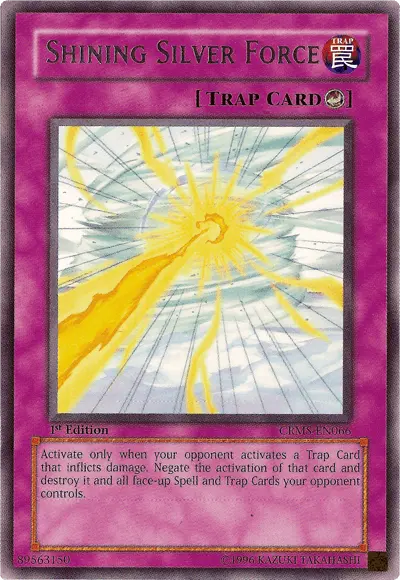 Shining Silver Force [CRMS-EN066] Rare - Doe's Cards