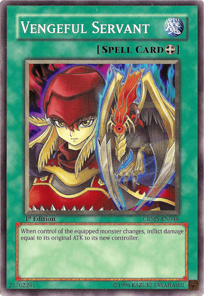 Vengeful Servant [CRMS-EN046] Common - Doe's Cards