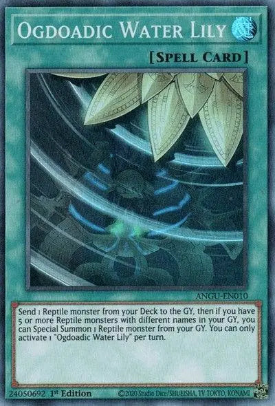 Ogdoadic Water Lily (Super Rare) [ANGU-EN010] Super Rare - Doe's Cards