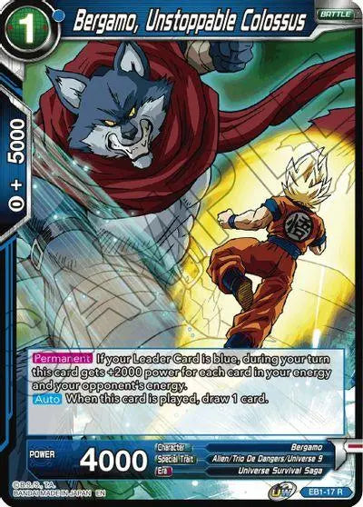 Bergamo, Unstoppable Colossus (EB1-17) [Battle Evolution Booster] - Doe's Cards
