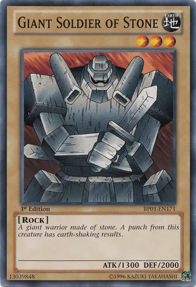 Giant Soldier of Stone [BP01-EN171] Common - Doe's Cards