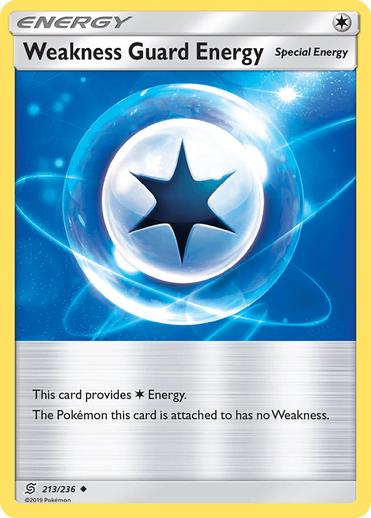 Weakness Guard Energy (213/236) [Sun & Moon: Unified Minds] - Doe's Cards