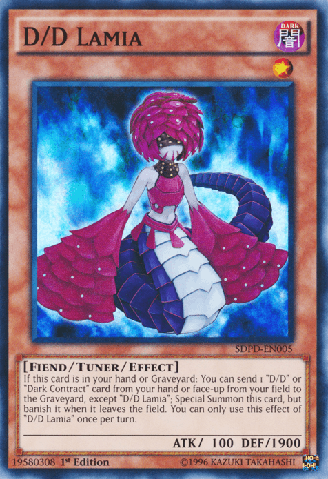 D/D Lamia [SDPD-EN005] Super Rare - Doe's Cards