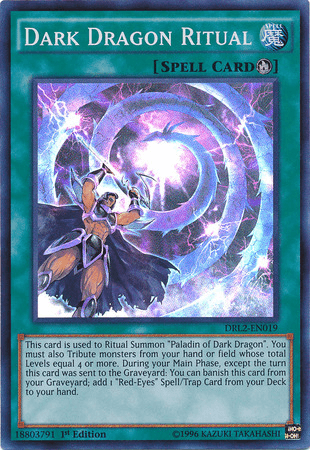 Dark Dragon Ritual [DRL2-EN019] Super Rare - Doe's Cards