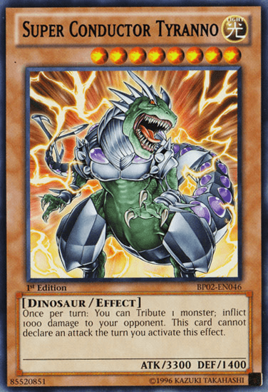 Super Conductor Tyranno [BP02-EN046] Rare - Doe's Cards