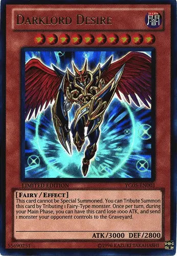 Darklord Desire [YG05-EN001] Ultra Rare - Doe's Cards