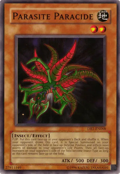 Parasite Paracide [DB1-EN068] Common - Doe's Cards