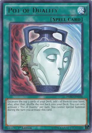 Pot of Duality [HSRD-EN056] Rare - Doe's Cards