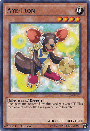 Aye-Iron [BP03-EN103] Rare - Doe's Cards