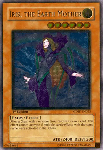 Iris, the Earth Mother [CDIP-EN025] Ultimate Rare - Doe's Cards
