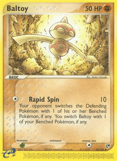 Baltoy (32/100) [EX: Sandstorm] - Doe's Cards