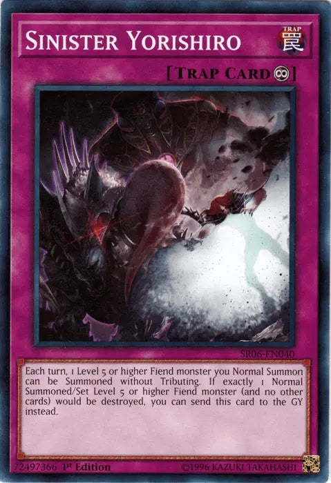 Sinister Yorishiro [SR06-EN040] Common - Doe's Cards