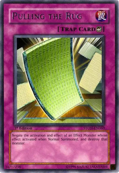 Pulling the Rug [STON-EN060] Rare - Doe's Cards