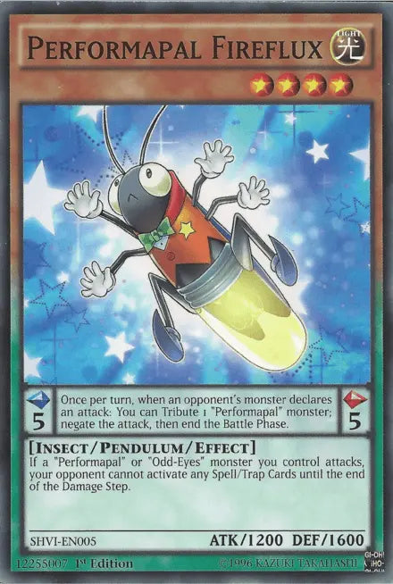 Performapal Fireflux [SHVI-EN005] Common - Doe's Cards