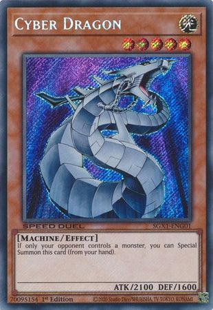 Cyber Dragon [SGX1-ENG01] Secret Rare - Doe's Cards