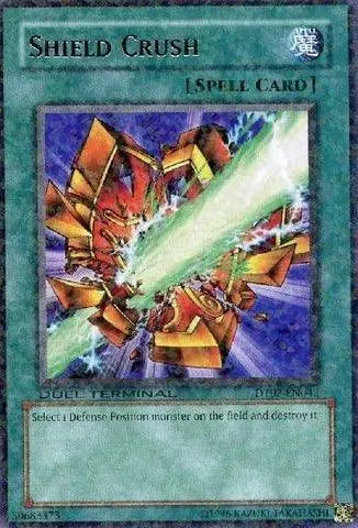 Shield Crush [DT02-EN042] Rare - Doe's Cards