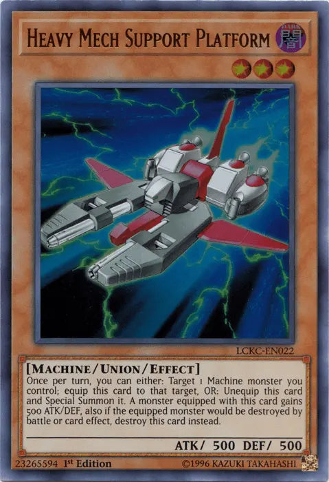 Heavy Mech Support Platform [LCKC-EN022] Ultra Rare - Doe's Cards