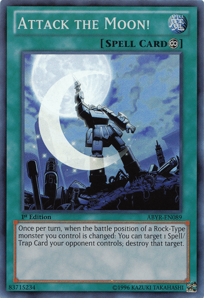 Attack the Moon! [ABYR-EN089] Super Rare - Doe's Cards