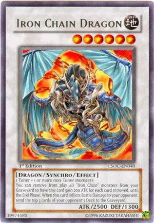 Iron Chain Dragon [CSOC-EN040] Rare - Doe's Cards