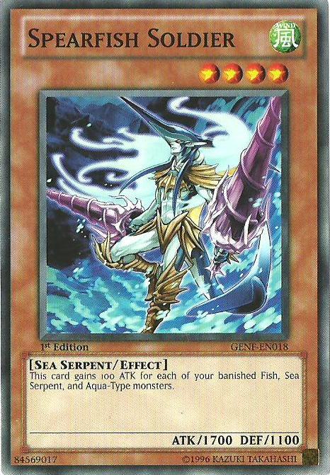 Spearfish Soldier [GENF-EN018] Common - Doe's Cards