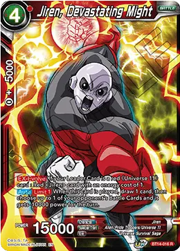 Jiren, Devastating Might (BT14-016) [Cross Spirits] - Doe's Cards