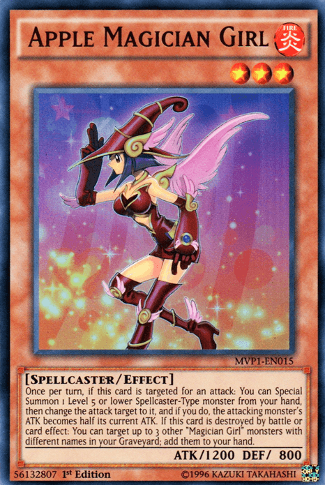 Apple Magician Girl [MVP1-EN015] Ultra Rare - Doe's Cards