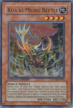 Koa'ki Meiru Beetle [SOVR-ENSP1] Ultra Rare - Doe's Cards