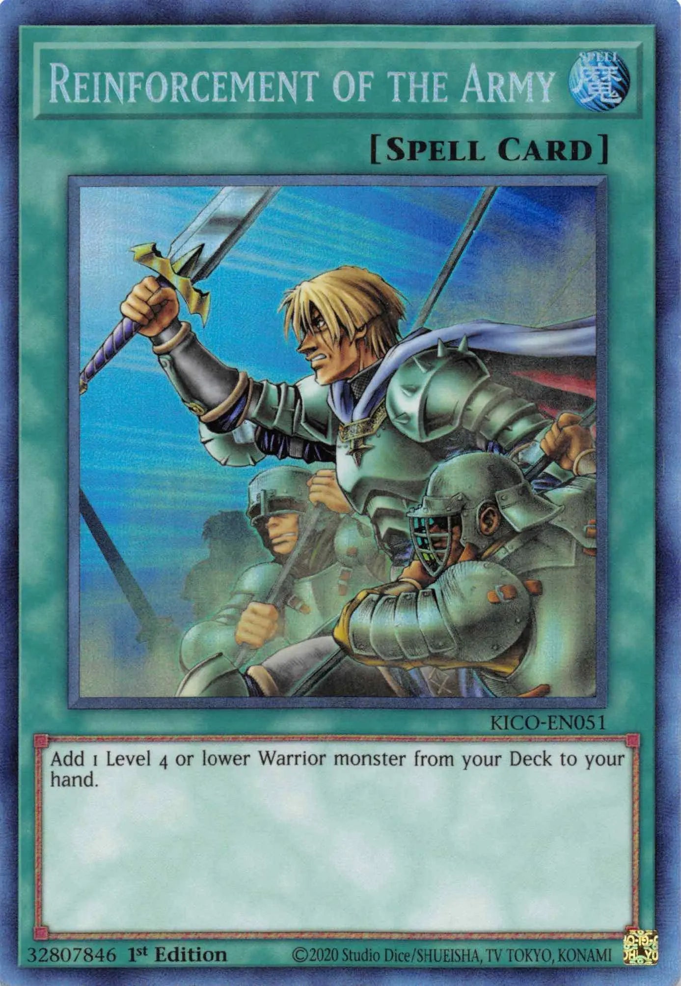 Reinforcement of the Army (Collector's Rare) [KICO-EN051] Collector's Rare - Doe's Cards
