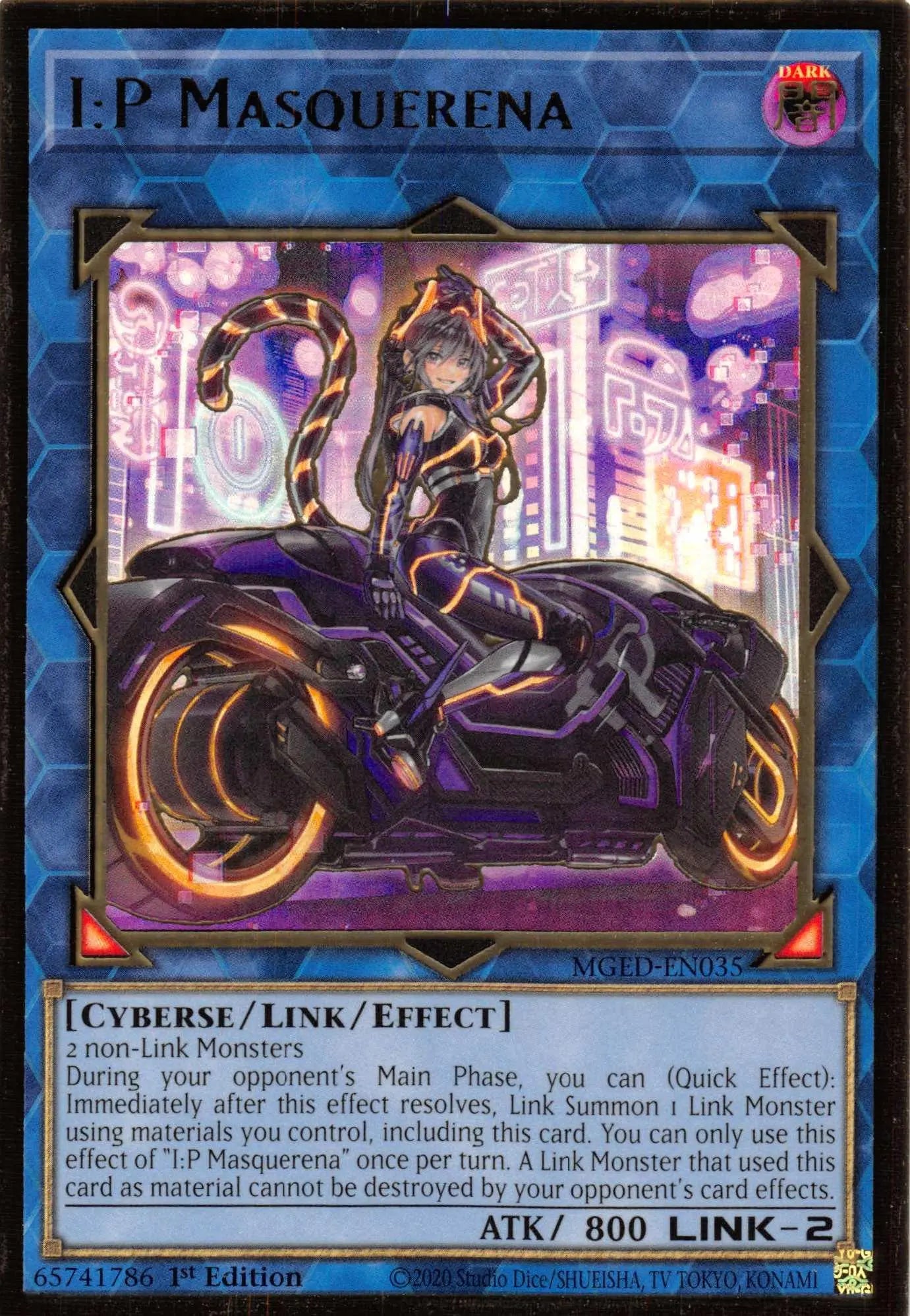 I:P Masquerena (Alternate Art) [MGED-EN035] Gold Rare - Doe's Cards