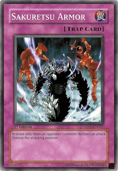 Sakuretsu Armor [5DS1-EN037] Common - Doe's Cards